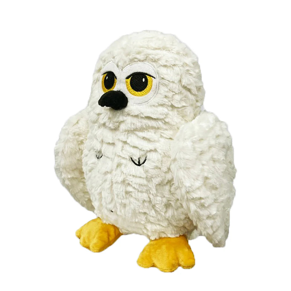 PetLou Owl Stuffed Squeaky Dog Toy 11"