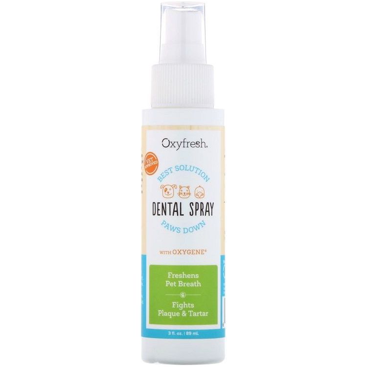 Oxyfresh Dental Spray – Dogs & Cats, 3 & 8 oz