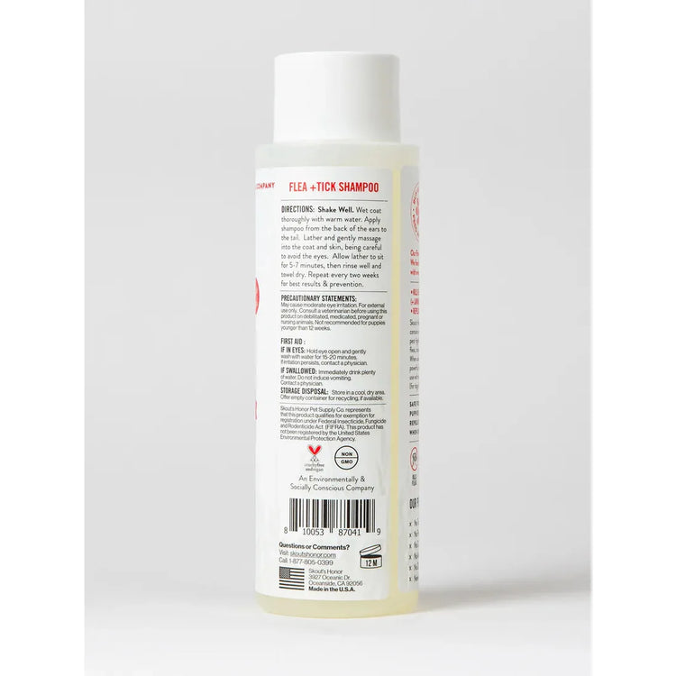 Skout’s Honor Flea & Tick Dog Shampoo – 16 oz