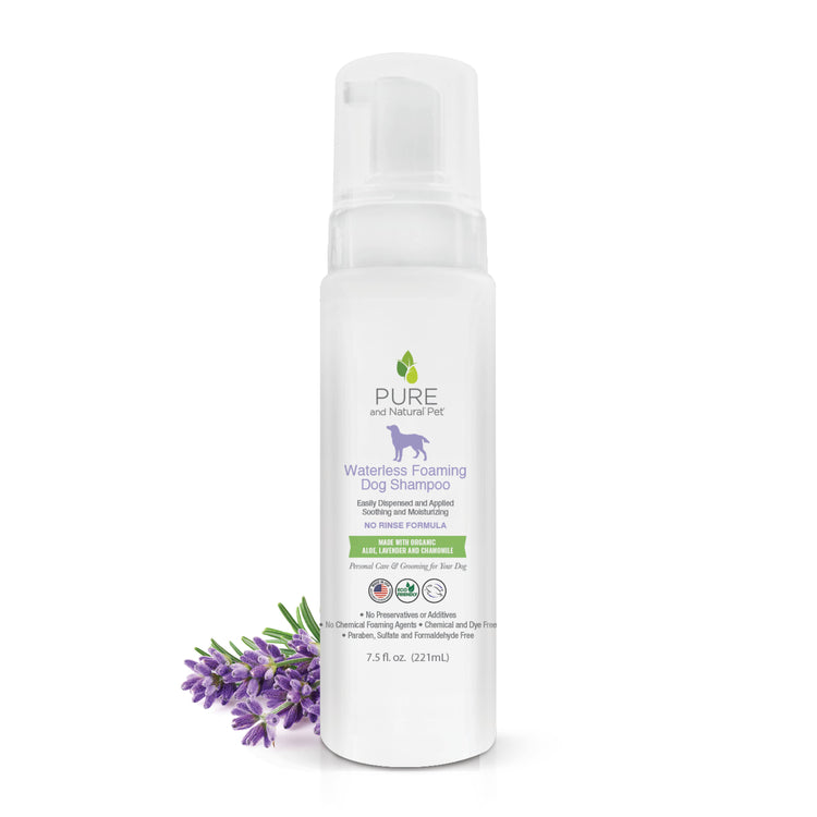 Waterless Foaming Dog Shampoo (Lavender)