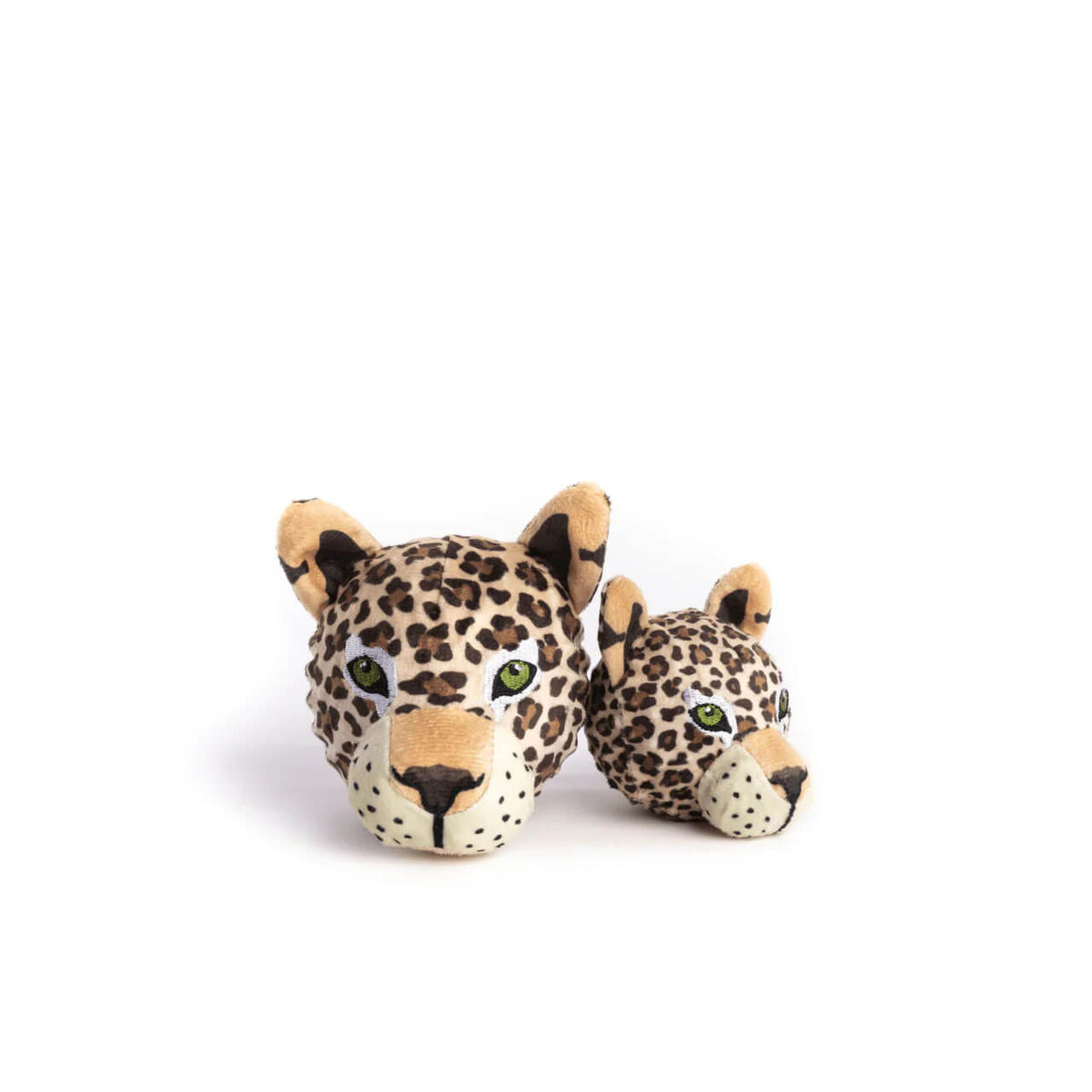 Fabdog Leopard Faball Squeaky Dog Toy