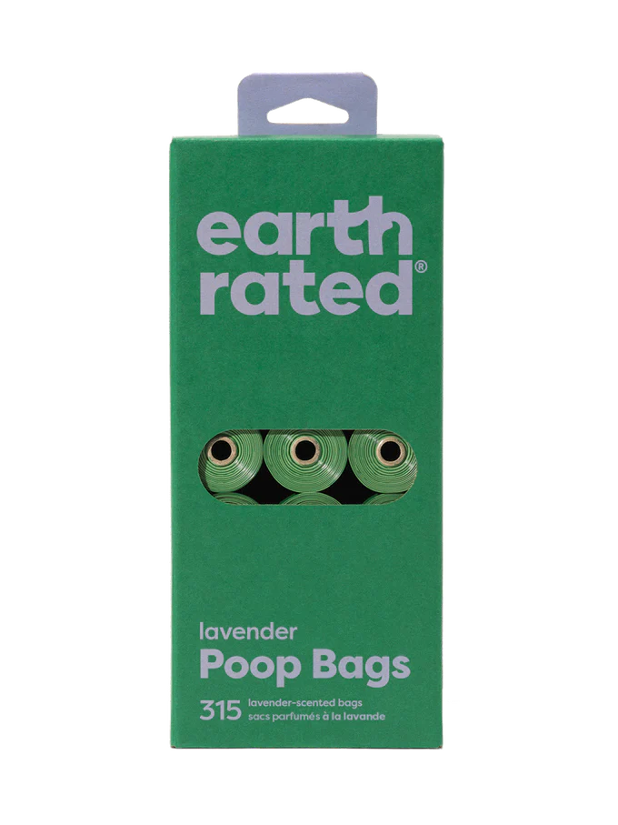 Earth Rated Lavender-Scented Dog Poop Bags – 315 Count