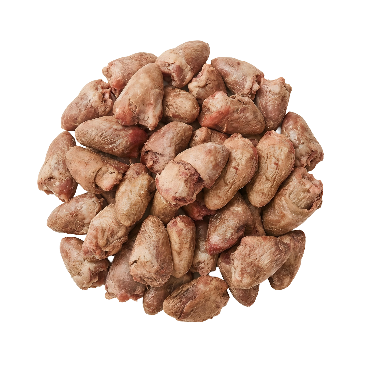 Freeze Dried Chicken Heart - 1lbs Bulk