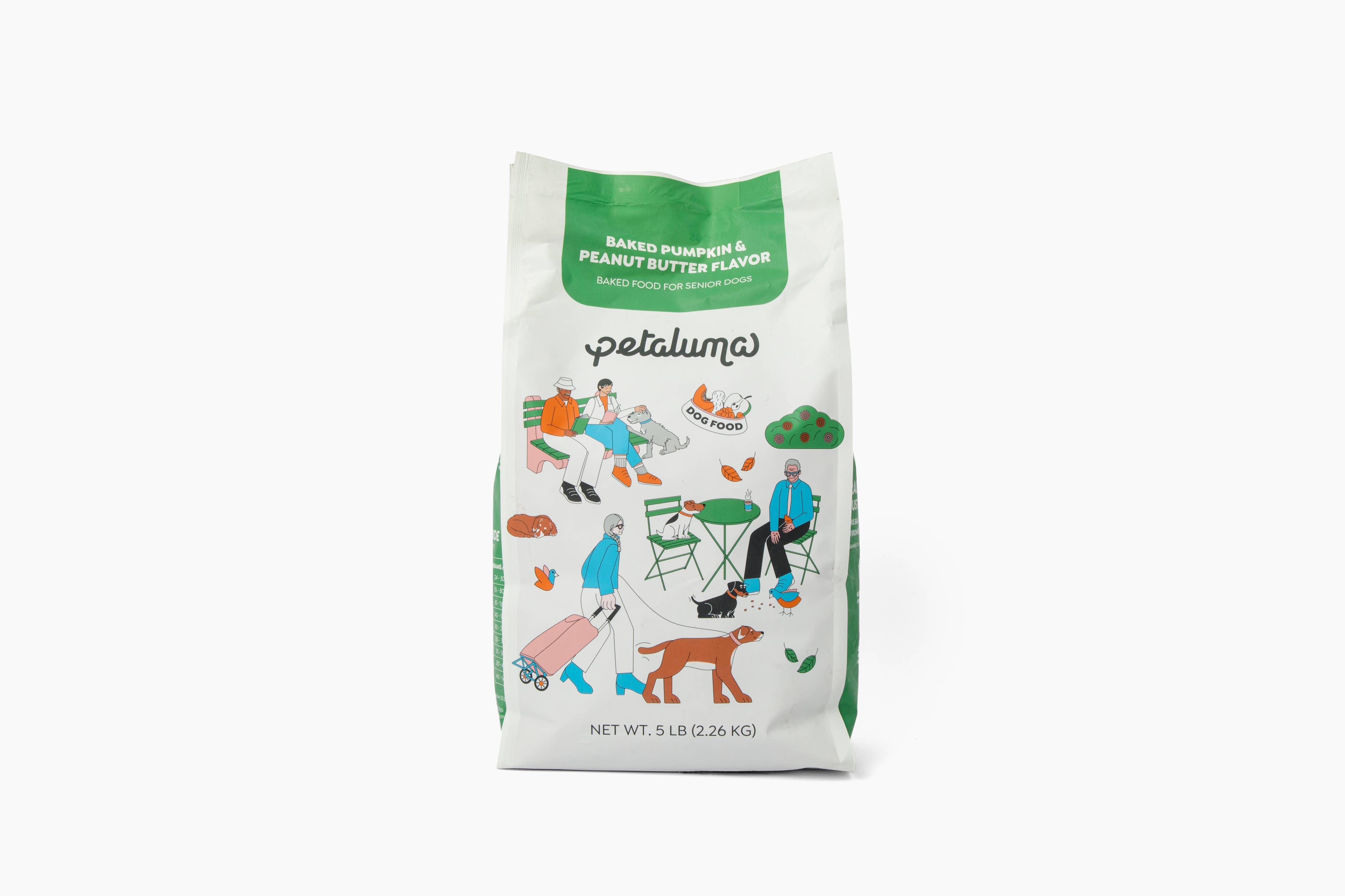 Baked Dog Food - Baked Pumpkin & Peanut Butter Flavor 5 Ib
