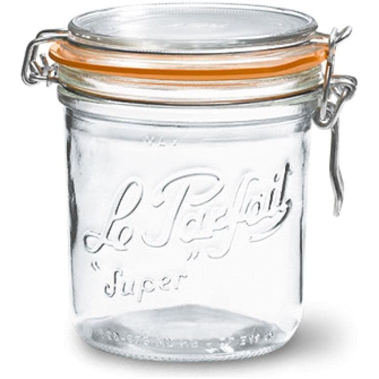 Le Parfait Tapered French Glass Jar with Airtight Seal