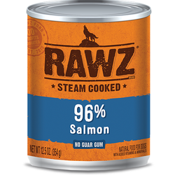 Rawz - 96% Salmon Pate Canned Food For Dogs 12.5 oz