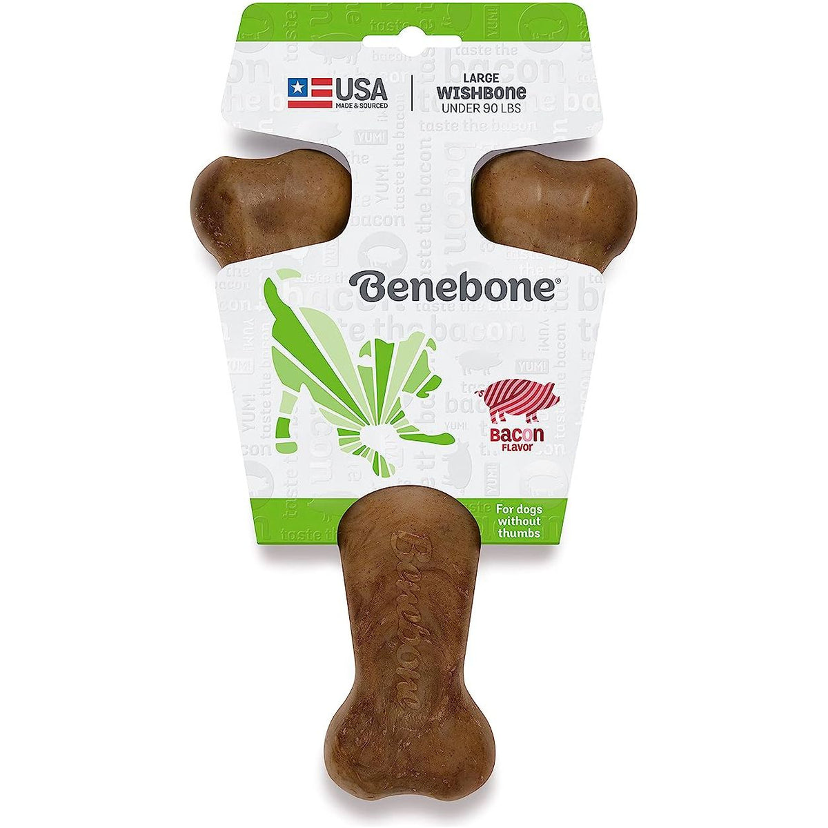Benebone Wishbone Bacon Flavor