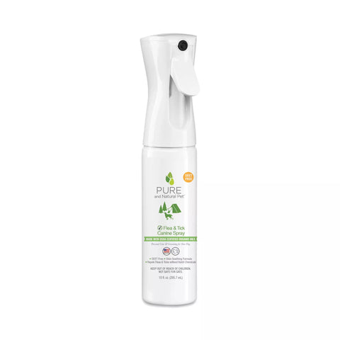 Pure & Natural Pet Flea & Tick Spray – Dogs