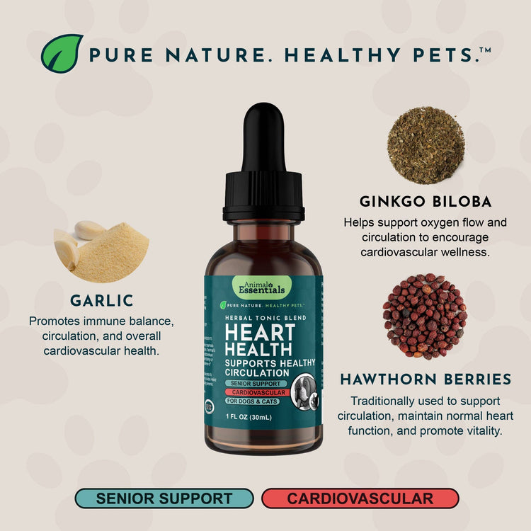 Heart Health Herbal Tonic Blend | Supports Cardiovascular Function