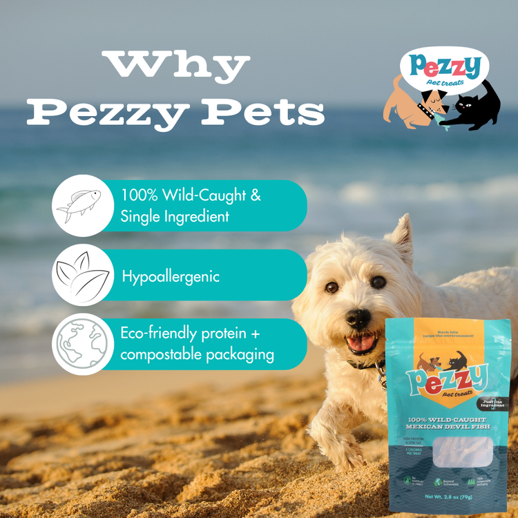 Devil Fish Strips (Single Ingredient Dog & Cat Treats)
