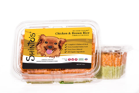 Shinto’s Chicken & Brown Rice Foundation Formula fresh dog food product photo