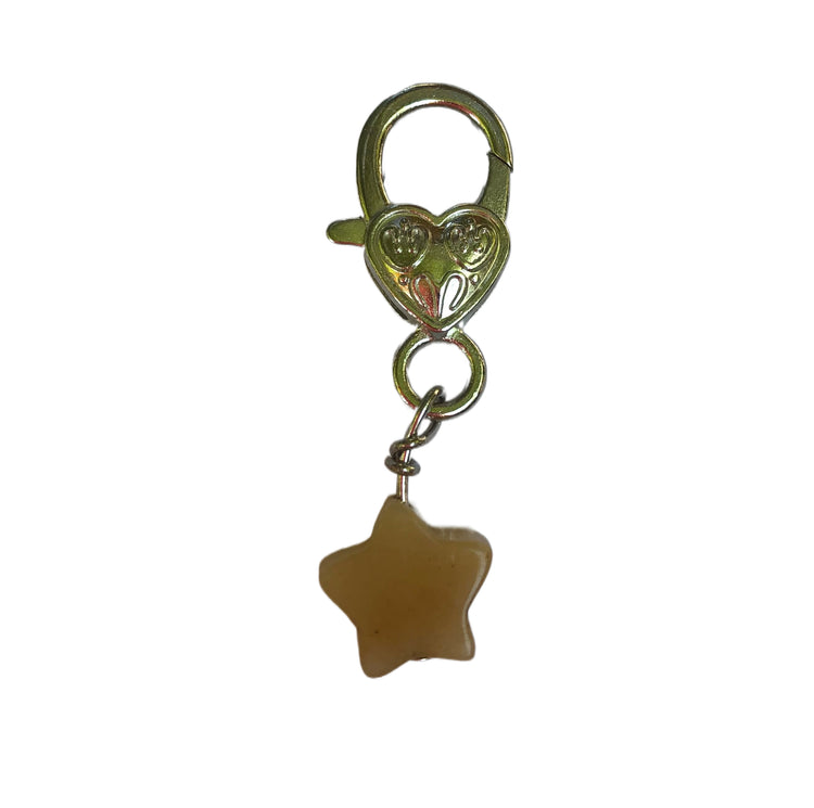 Crystal Pet Love Citrine Star Pet Pendant