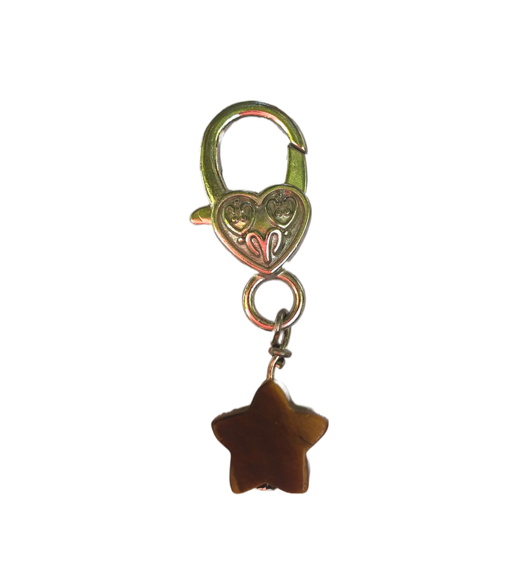 Crystal Pet Love Pet Pendant - Tiger’s Eye Star