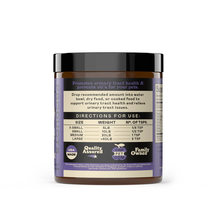 Organic D-Mannose Powder for Dogs & Cats - Complete Natural Products