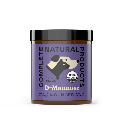 Organic D-Mannose Powder for Dogs & Cats - Complete Natural Products