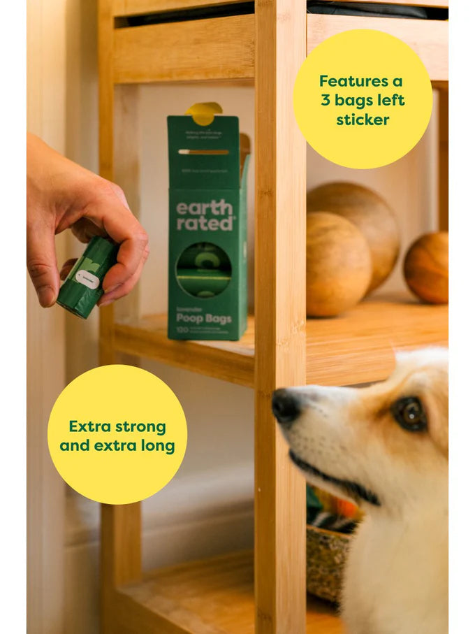 Earth Rated Unscented Dog Poop Bags – 315 Count