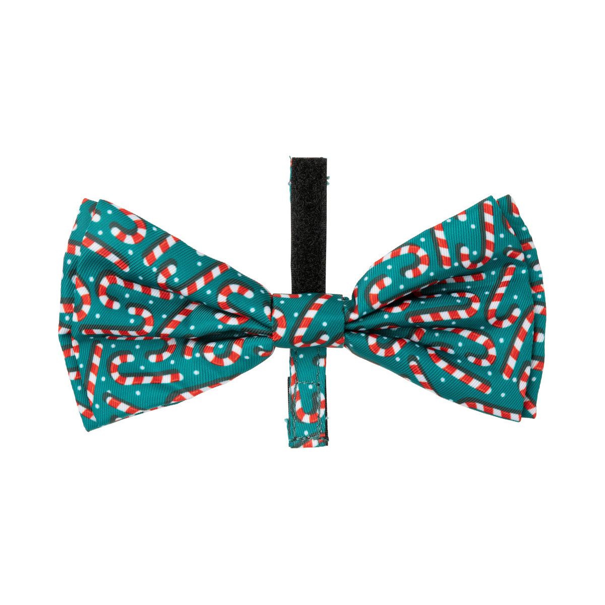 FuzzYard Candy Cane Christmas Pet Bandanas & Bow Ties