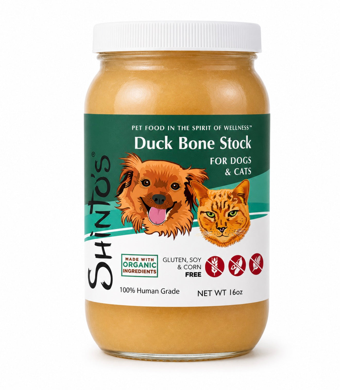 Duck Bone Marrow Stock - Nutrient-Rich Broth for Dogs & Cats
