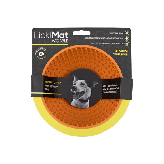 LickiMat Wobble – Orange