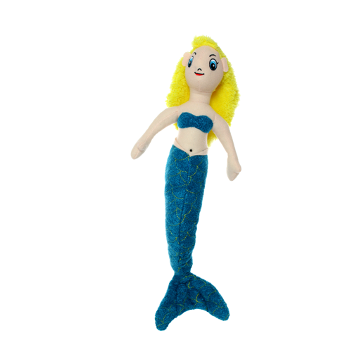 Mighty Mythical Mermaid Plush Dog Toy
