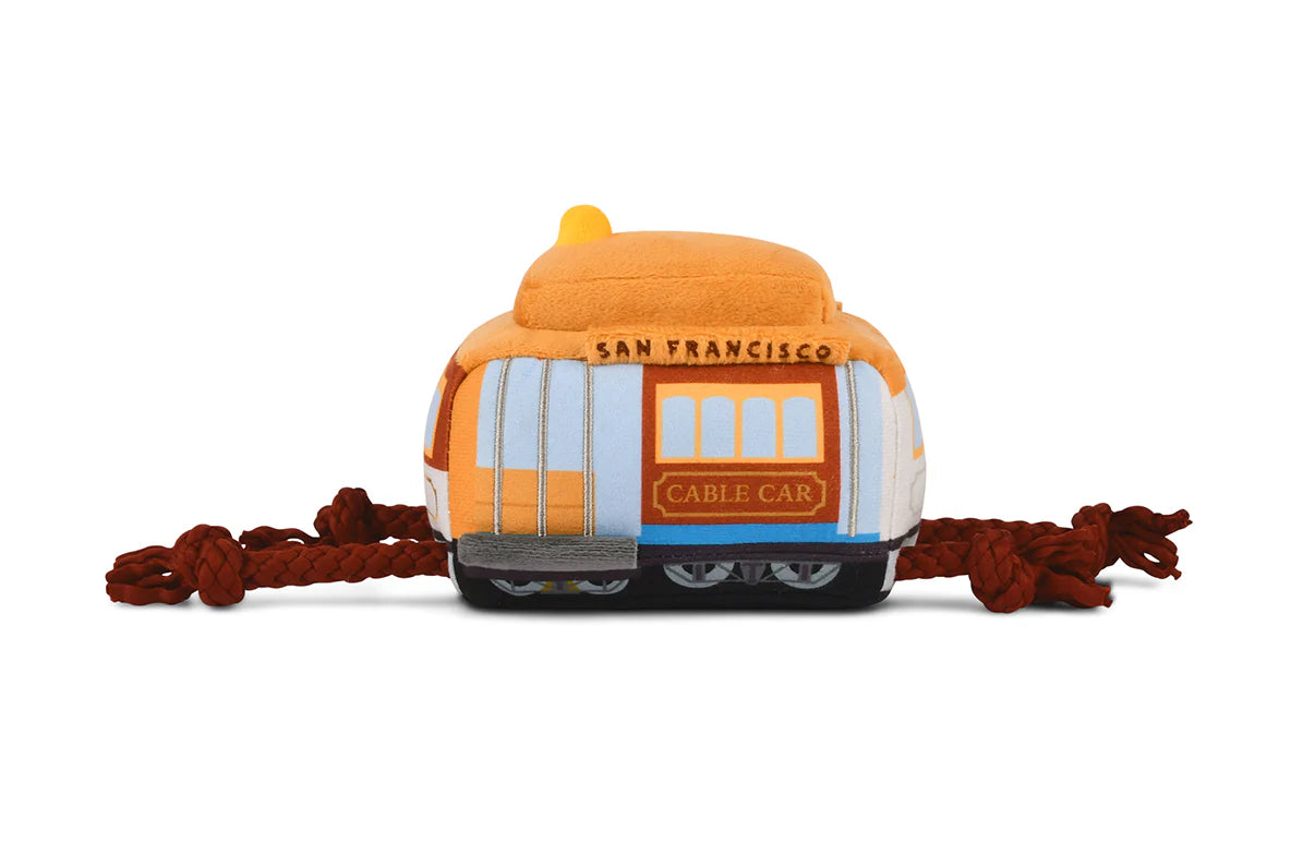P.L.A.Y. San Pup-cisco Cable Car Dog Toy
