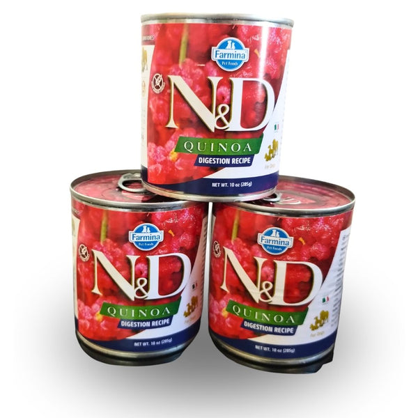 N&d dog food outlet digestion