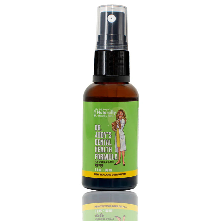 Dr. Judy Morgan's Dental Health Formula Spray - Natural Oral Care for Dogs & Cats