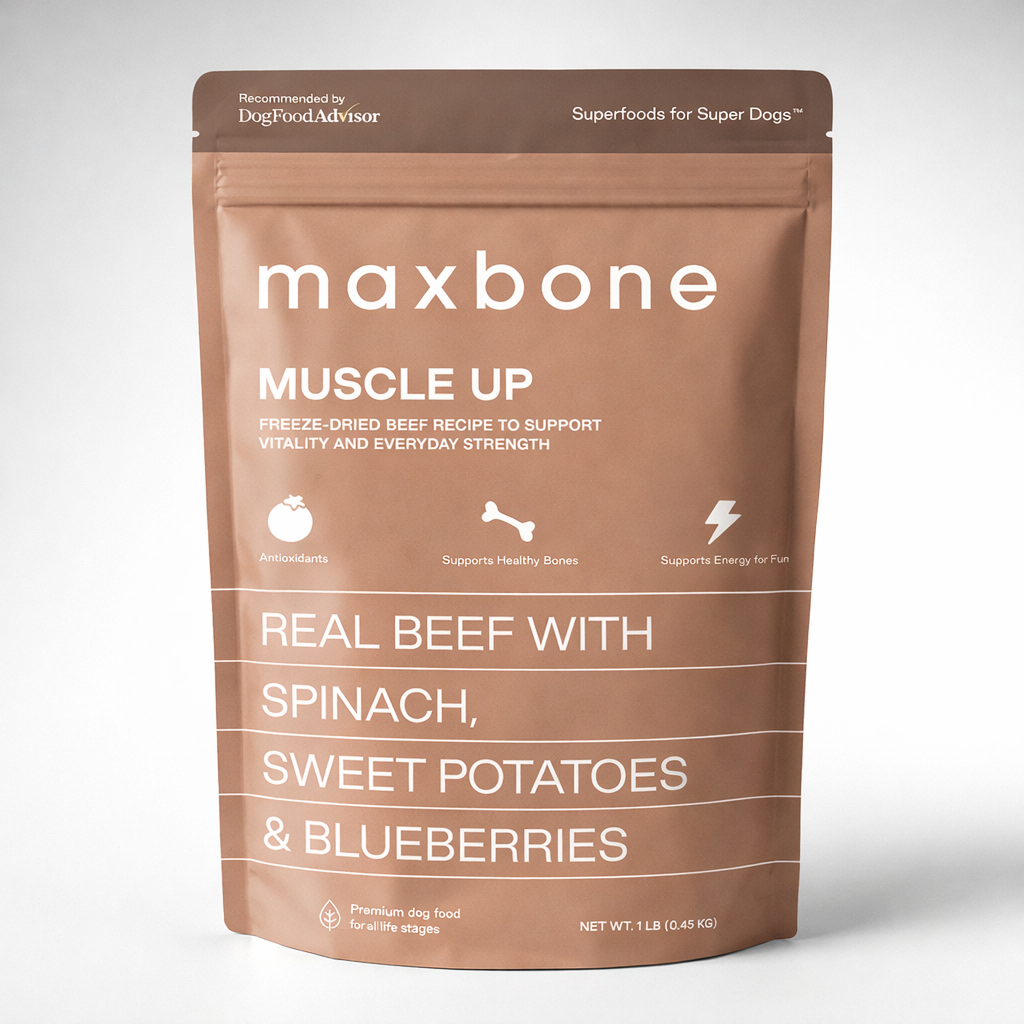 MUSCLE UP Beef Freeze-Dried Dog Food