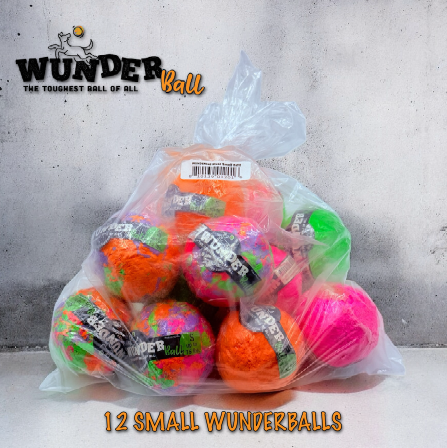 WUNDERball Small Dog Toy Refill – 12 Pack