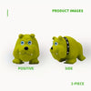 Squeaky Rubber Bulldog Dog Toy