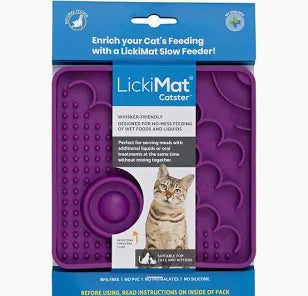 LickiMat Catster Non-Skid Thermoplastic Rubber Cat Bowl