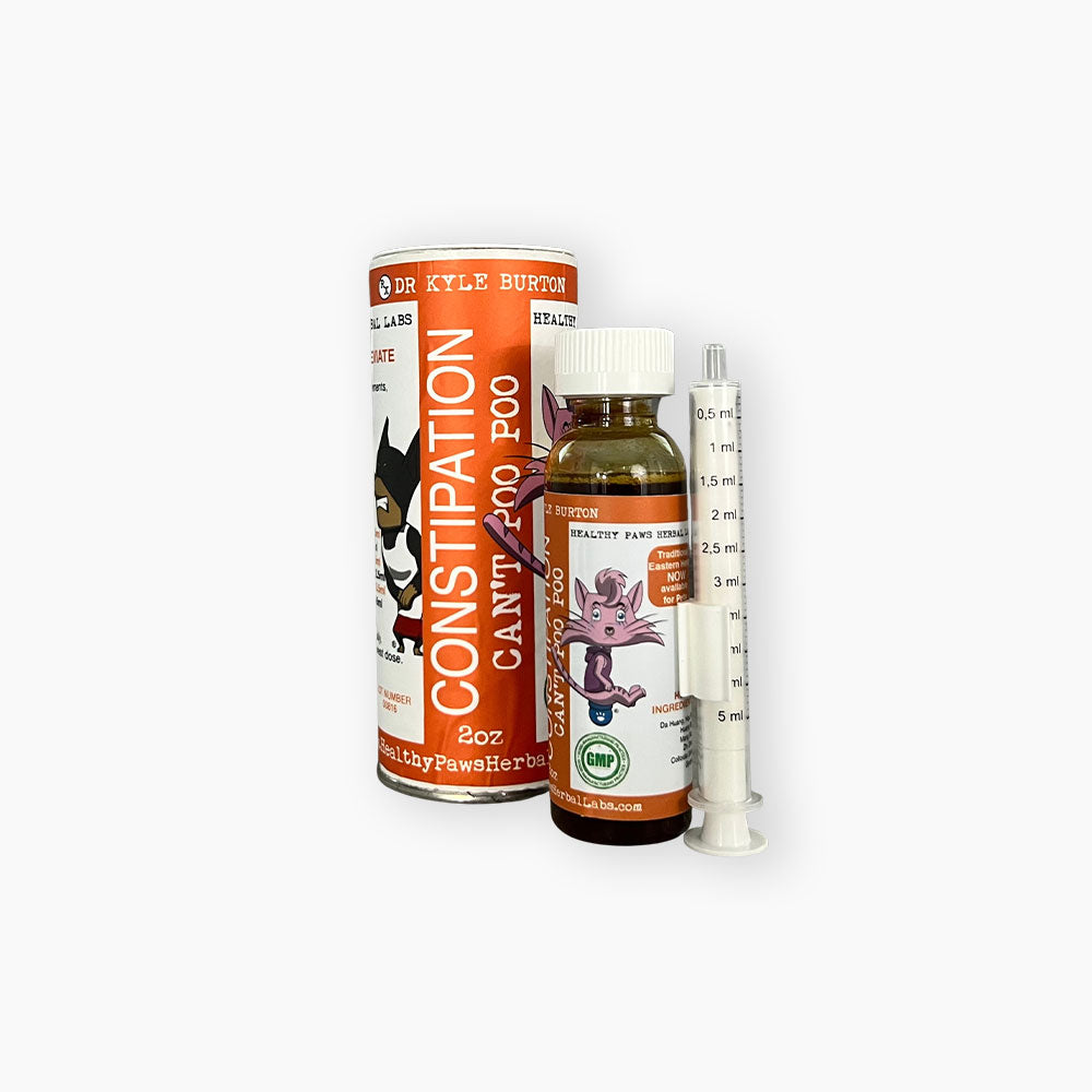 Chinese Herbs- Constipation Relief – Can't Poo Poo Herbal Supplement for Pets