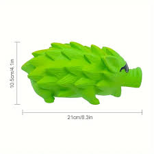 Hedgehog Latex Squeaky Dog Chew Toy