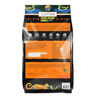 Lotus Oven-Baked Duck Recipe Kibble – 2.2 lb, All-Natural, Grain-Free Dog Food for a Healthy Diet