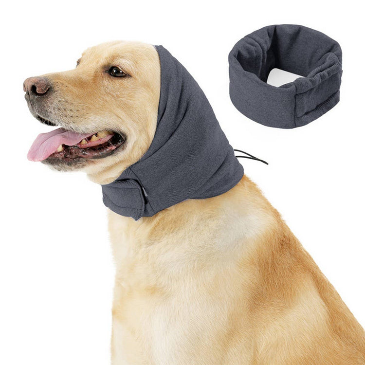 Pet Food Culture Calming Dog Head Wrap & Ear Cover