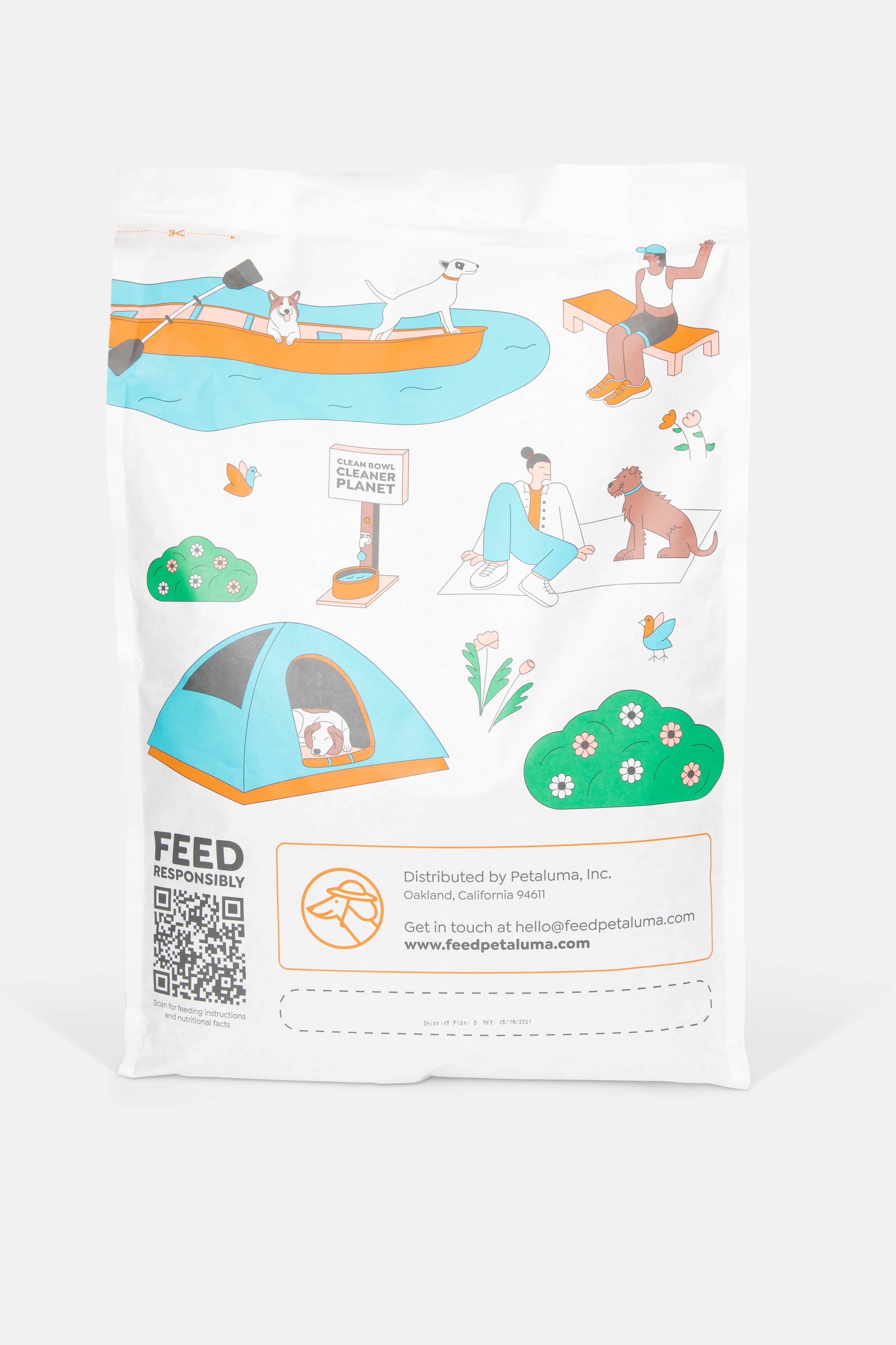 Baked Dog Food - Roasted Peanut Butter & Sweet Potato Flavor 18 Ib