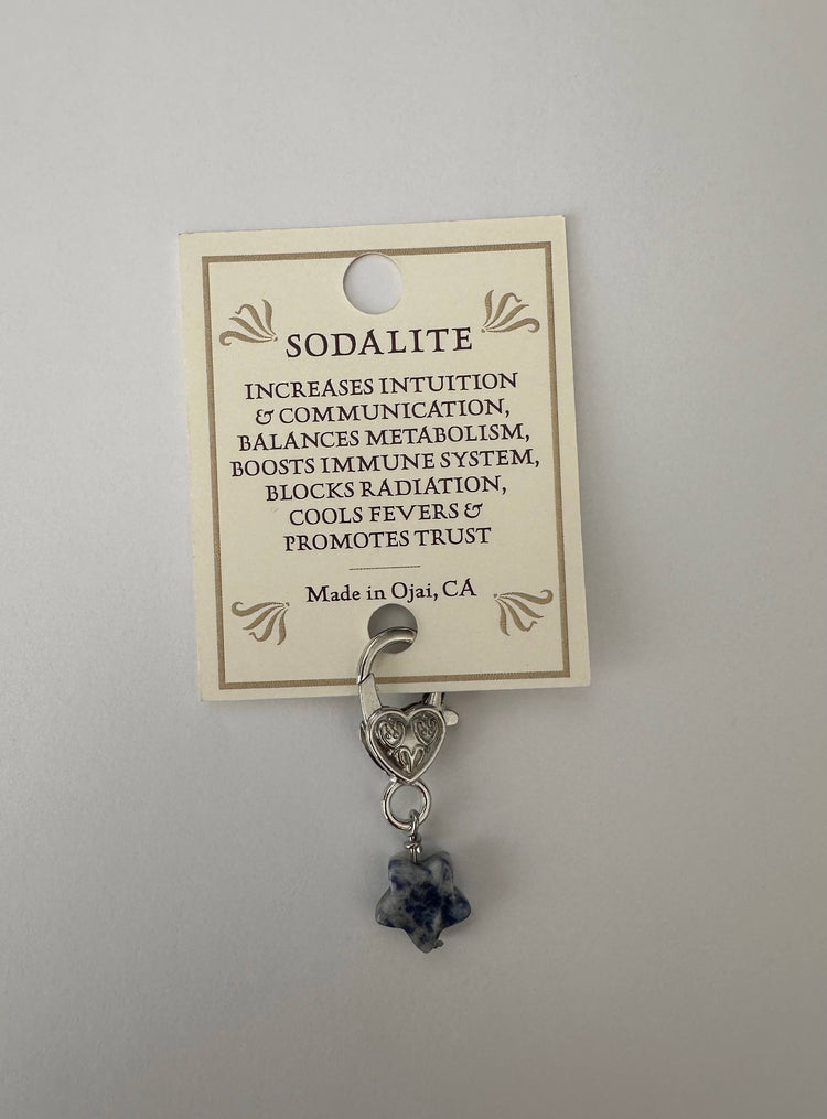 Crystal Pet Love Pet Pendant - Sodalite Star