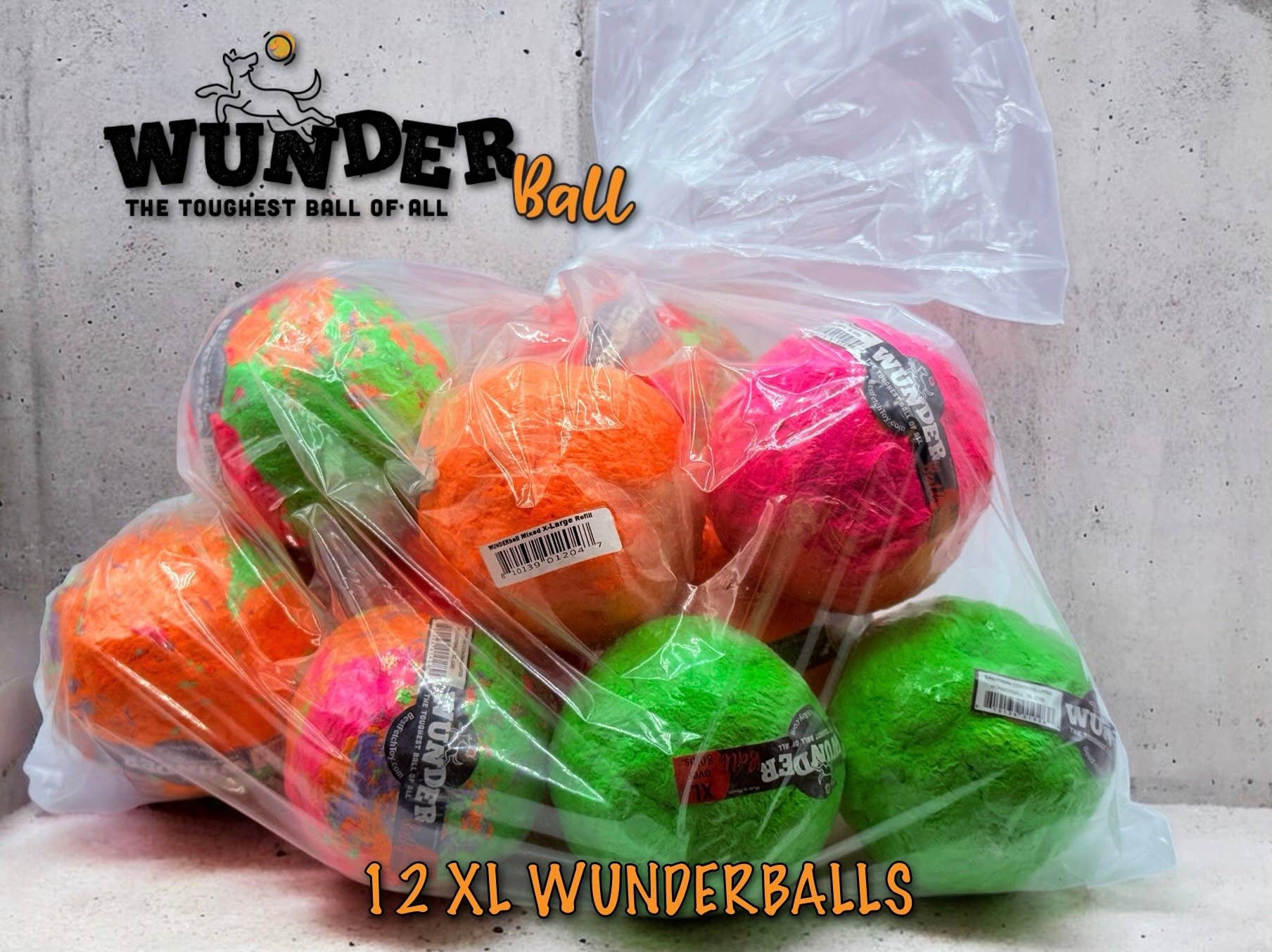 WUNDERball XL Dog Toy Refill – 12 Pack