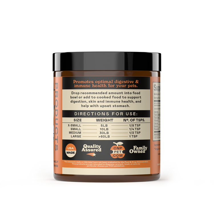 Organic Papaya Powder for Dogs, Cats, & Pets