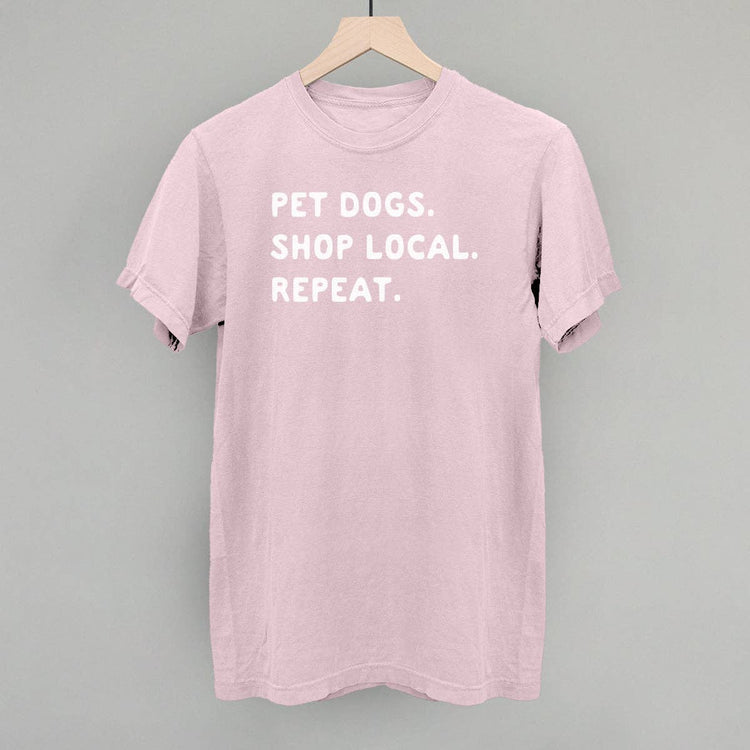 Ivy + Cloth Pet Dogs, Shop Local, Repeat T-Shirt