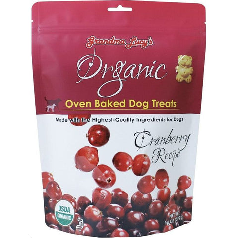 Grandma Lucy’s Cranberry – Oven-Baked Dog Treats