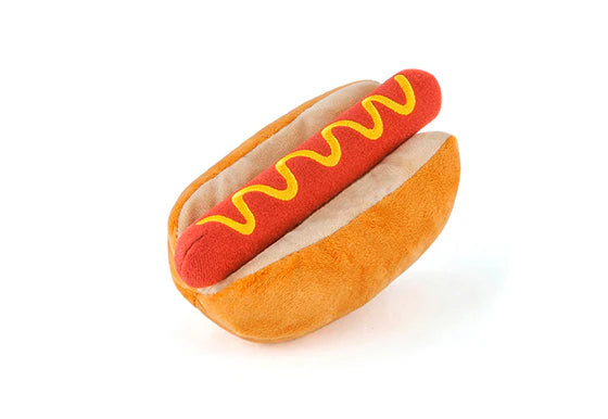 P.L.A.Y. Hot Diggy Dog Plush Dog Toy