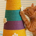 Modern Cone Cat Scratching Post