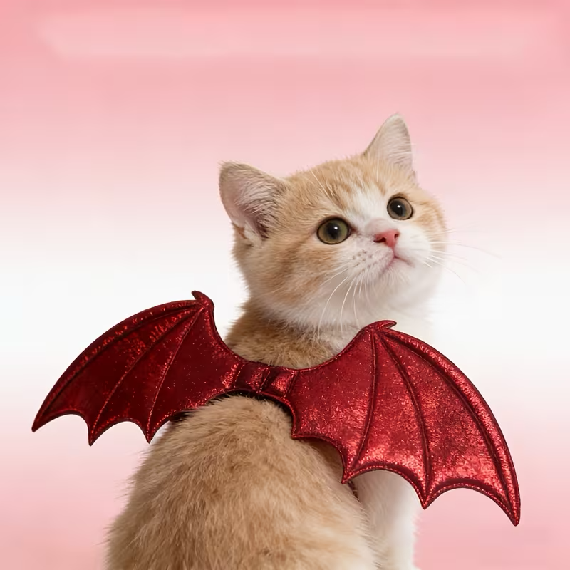 Adjustable Pet Cat And Dog Dragon Wings, Ideal for Cats And Small Dogs