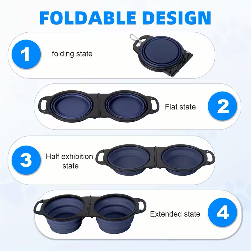 Travel Collapsible Doggie Bowl