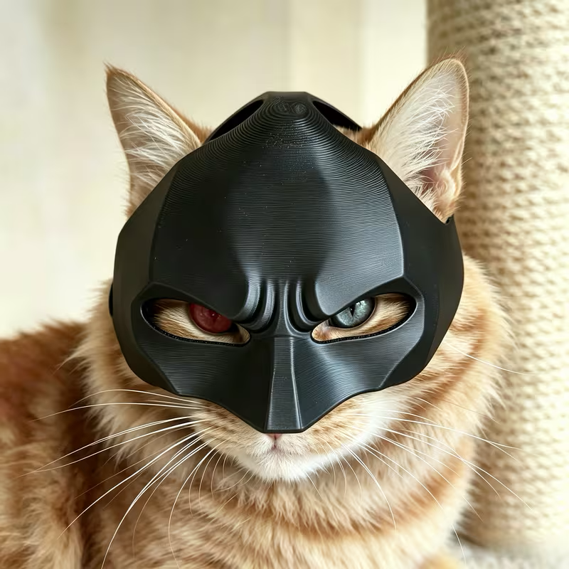 Batman & Joker Pet Costume Masks