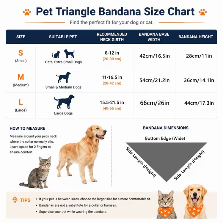 Orange “Inmate” Pet Bandana – Halloween Costume Accessory