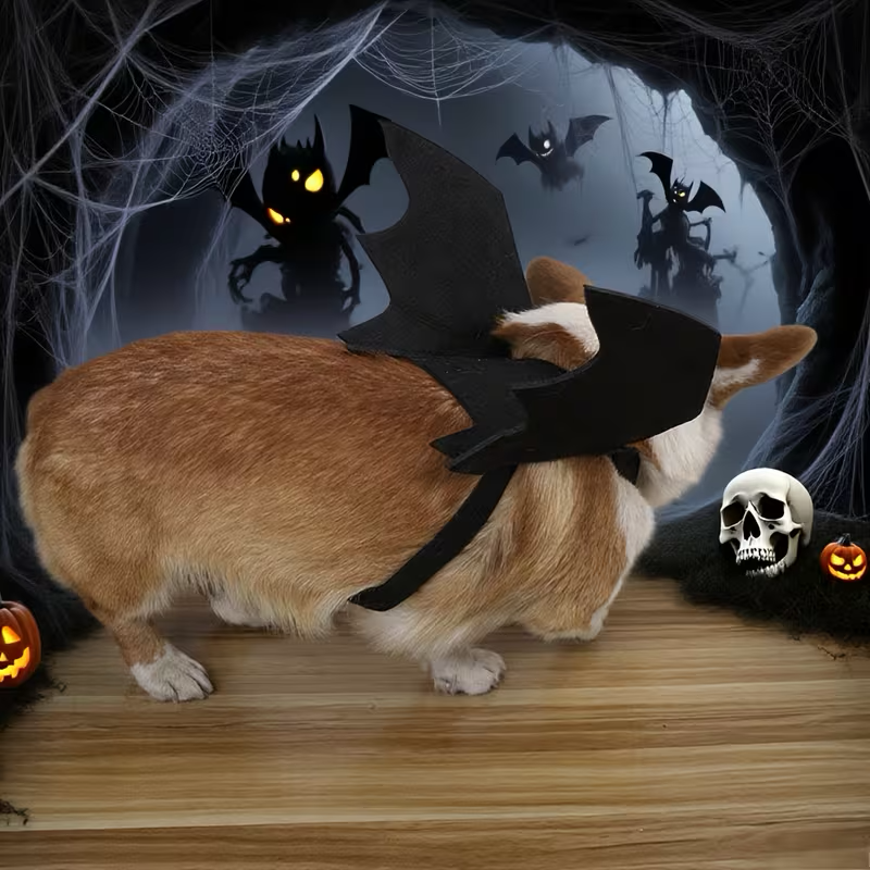 Halloween Bat Costume for Dogs & Cats