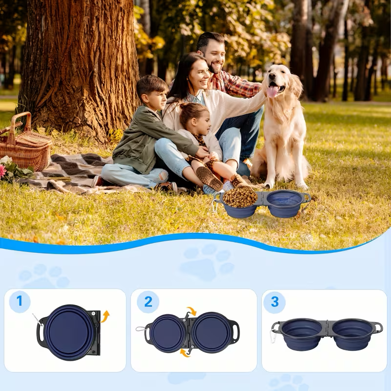 Travel Collapsible Doggie Bowl