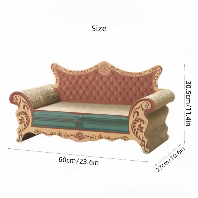 Couch-Style Cat Scratcher